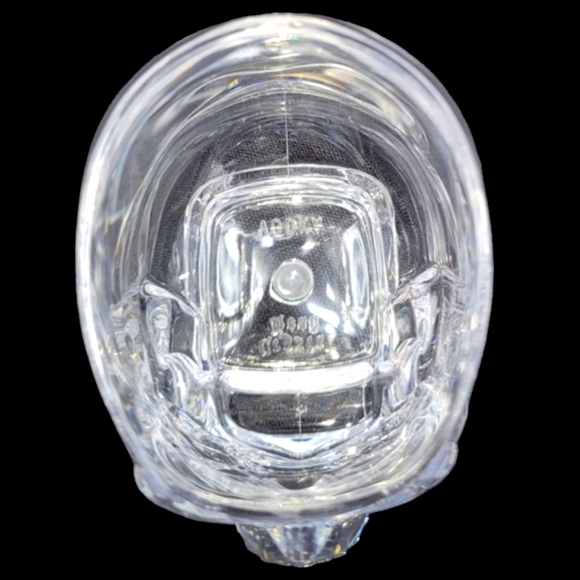 NEW 4"CRYSTAL HEAD" VODKA SKULL PLASTIC SHOT GLASSES - Picture 7 of 8